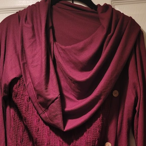 Purple Sweat Suit with a whood - Picture 1 of 3